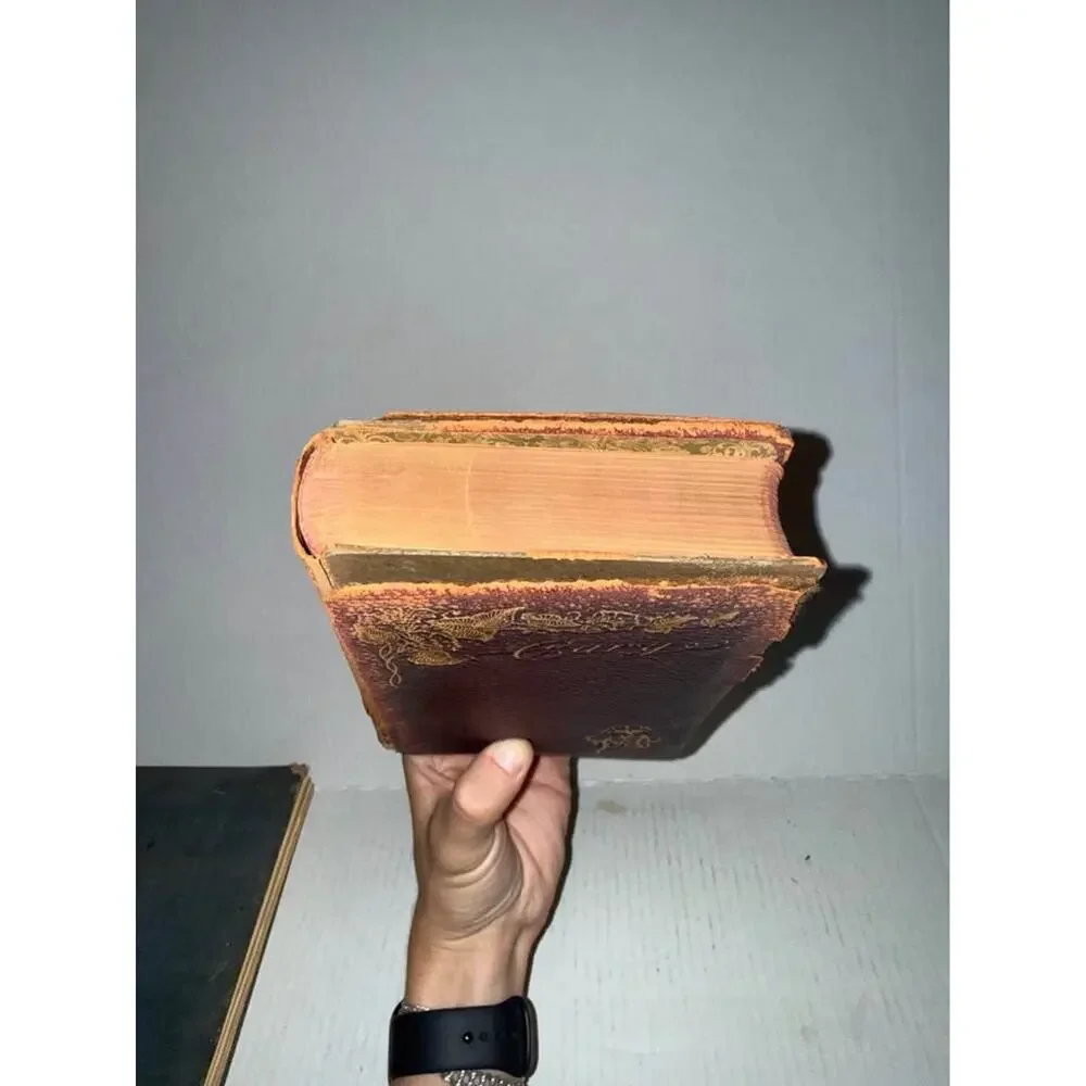 Poems book of Alice and Phoebe Cary (Leather)